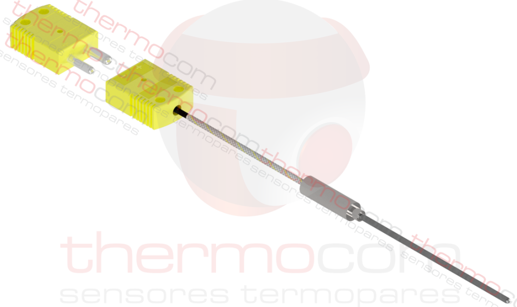 THM TC 14 - TC com pote + conector standard na extremidade cabo