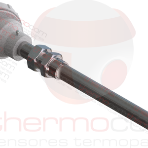 Termorresistência com Cabeçote e Tubo de Proteção (com Bucim) - THCOM TR44
